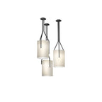 Thorne Linen Cylinder Chandelier