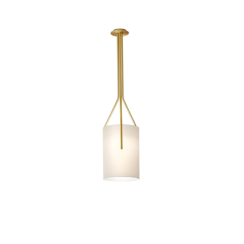 Thorne Linen Cylinder Chandelier