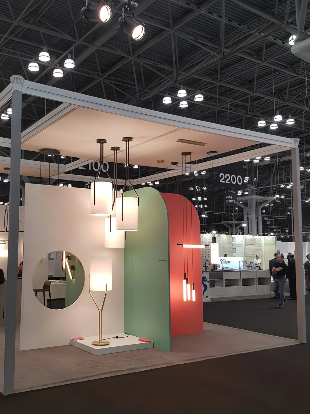 Thorne Linen Cylinder Chandelier