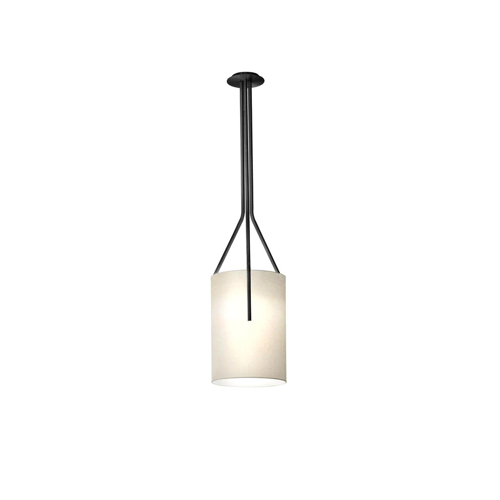 Thorne Linen Cylinder Chandelier