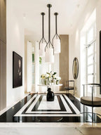 Thorne Linen Cylinder Chandelier