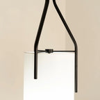 Thorne Linen Cylinder Chandelier