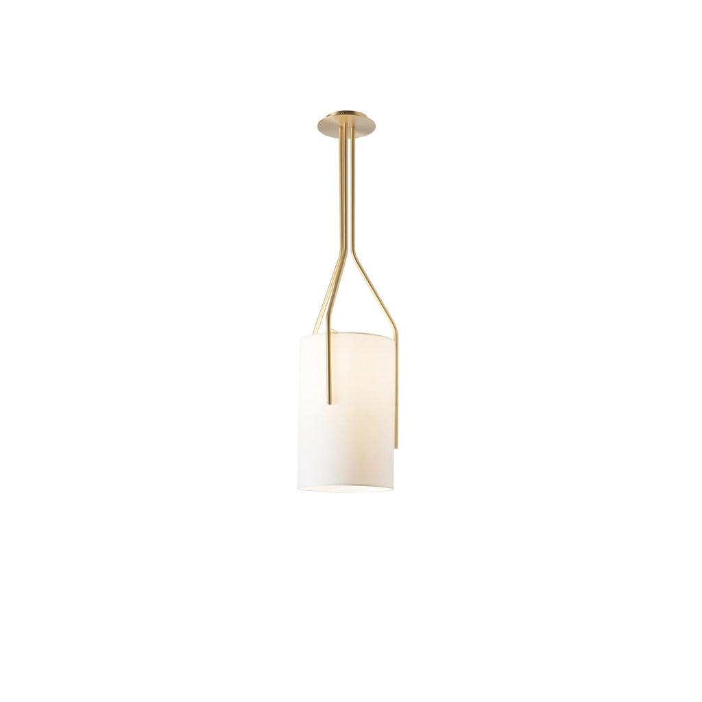 Thorne Linen Cylinder Chandelier