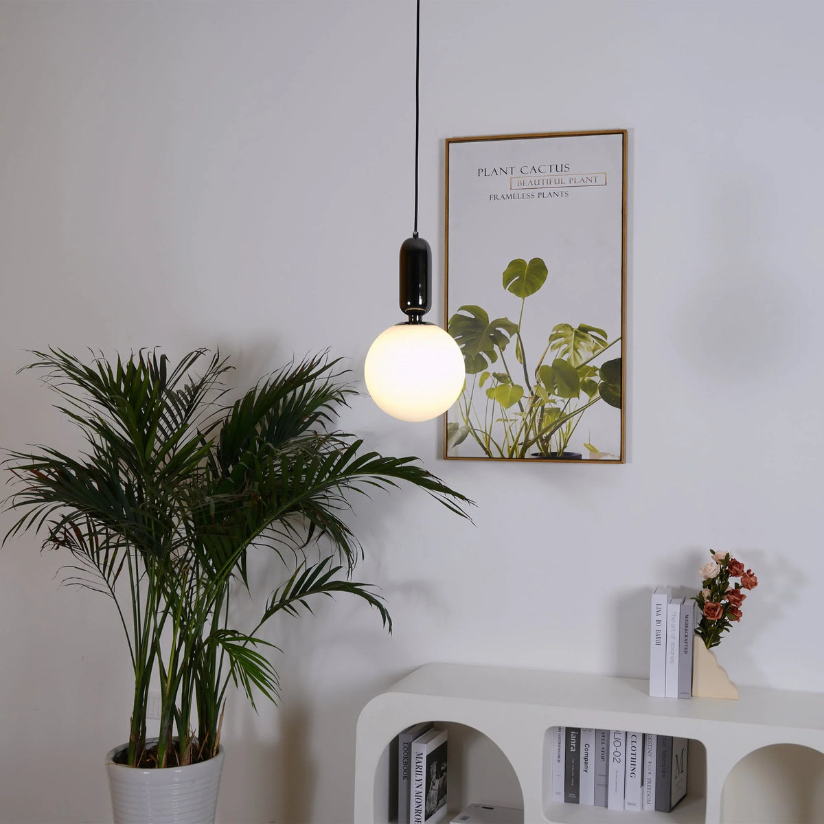 Capsule Globe Pendant Light