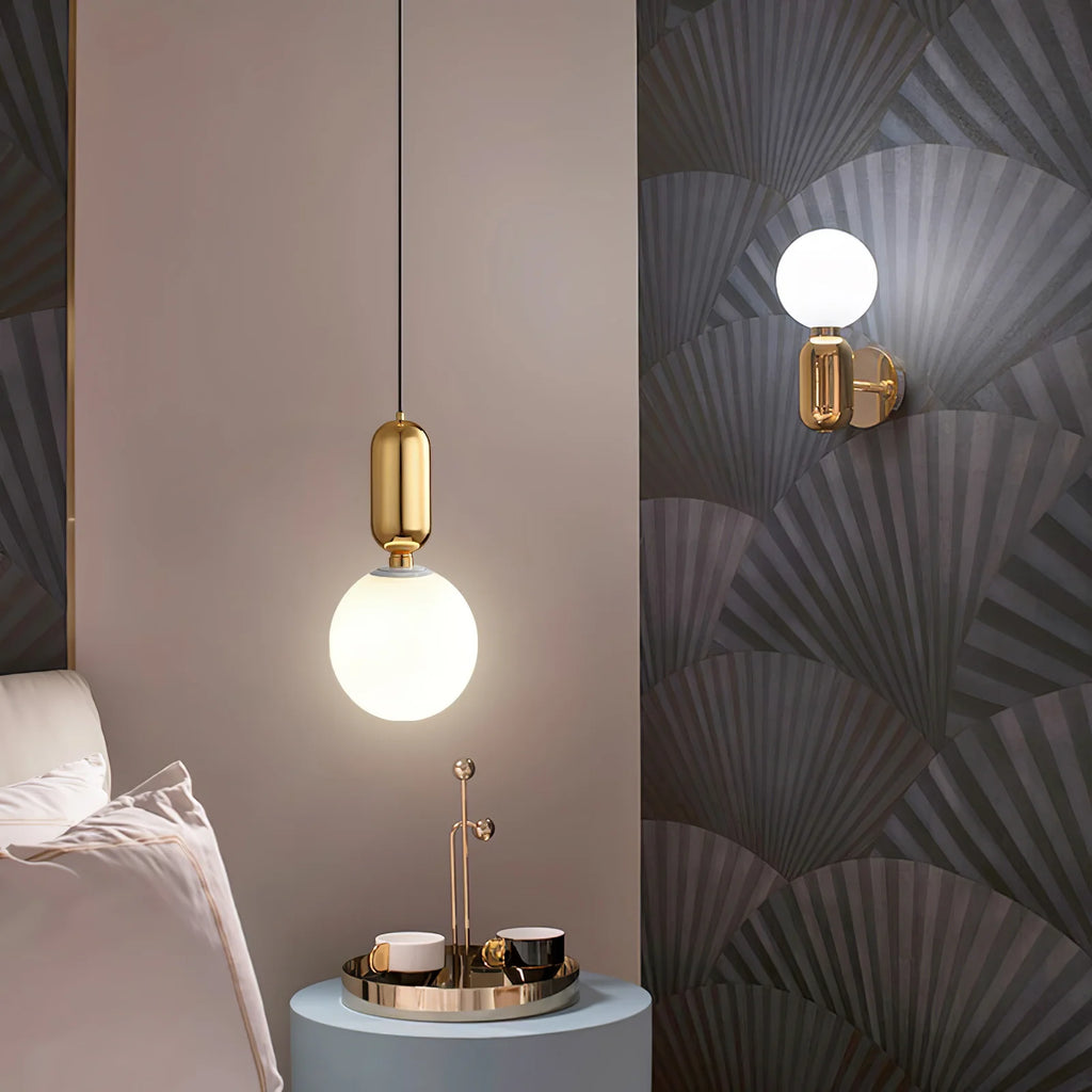 Capsule Globe Pendant Light