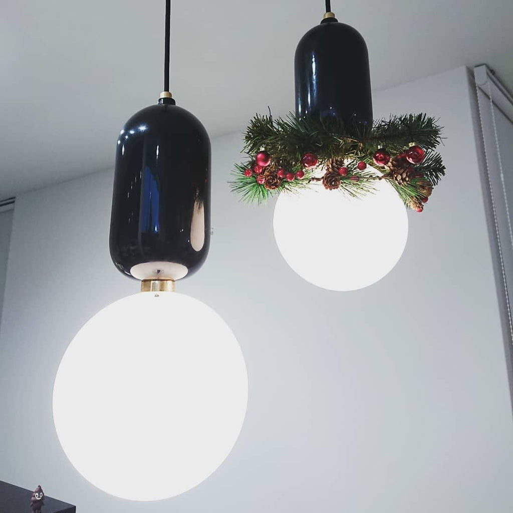Capsule Globe Pendant Light