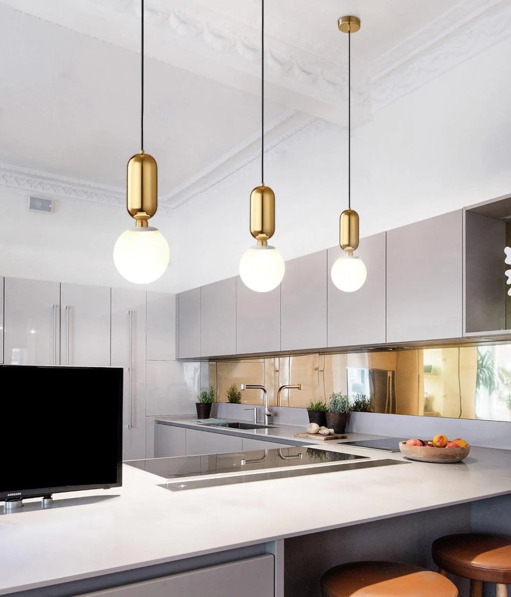 Capsule Globe Pendant Light