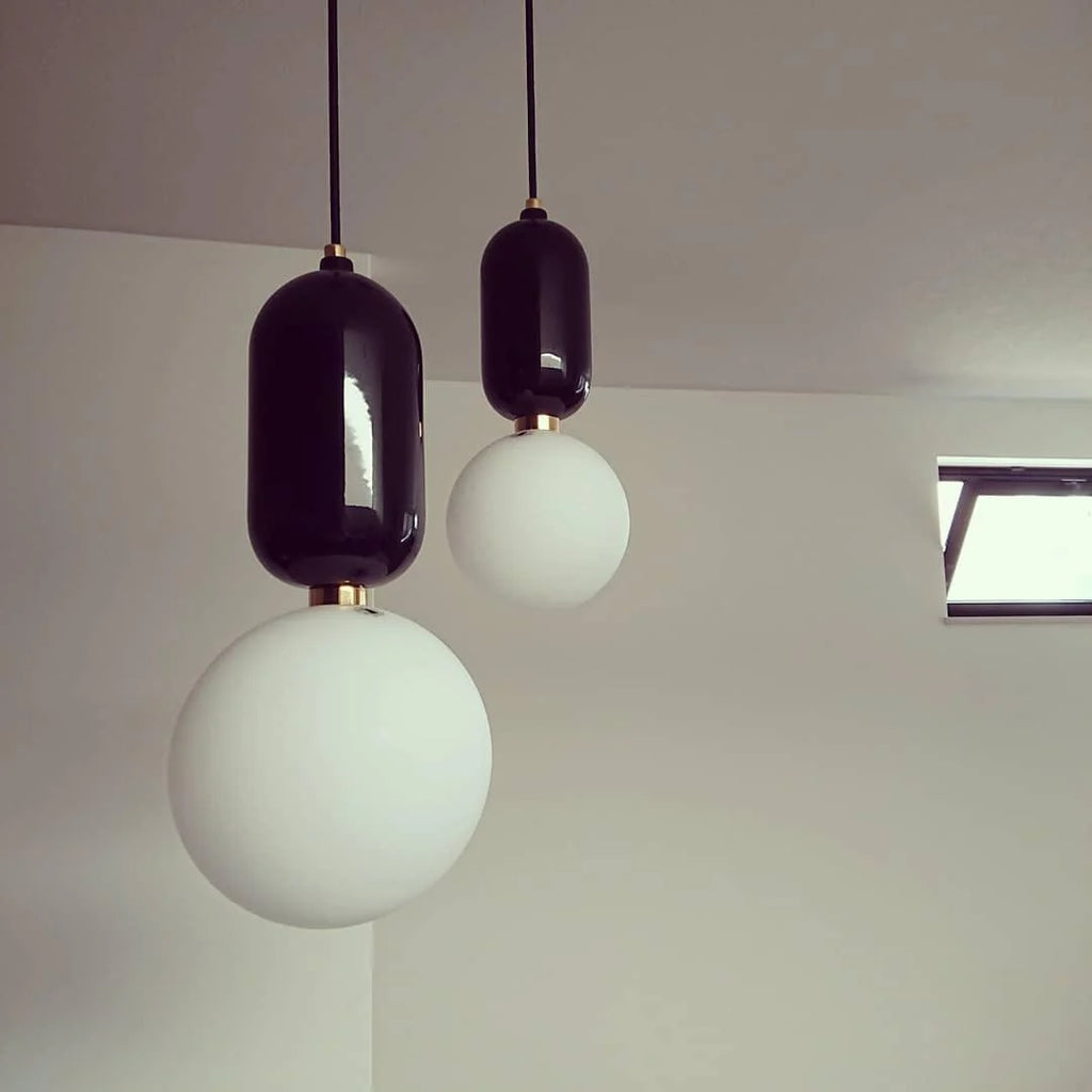 Capsule Globe Pendant Light