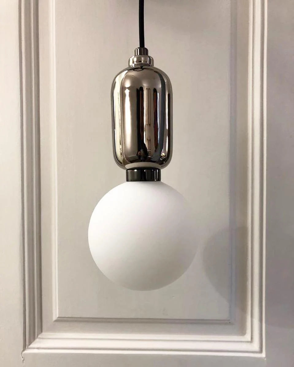 Capsule Globe Pendant Light