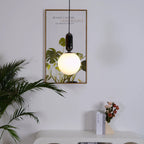 Capsule Globe Pendant Light