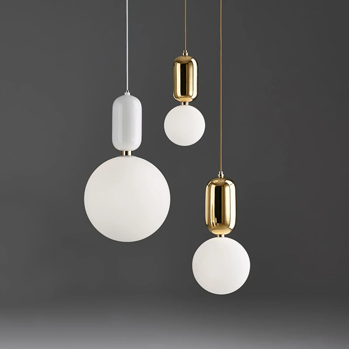 Capsule Globe Pendant Light