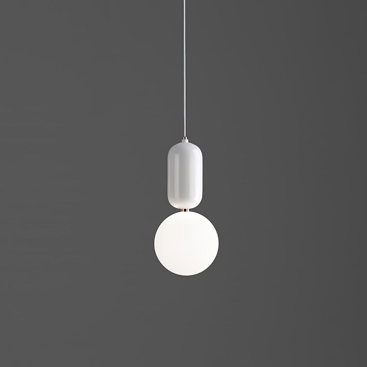 Capsule Globe Pendant Light