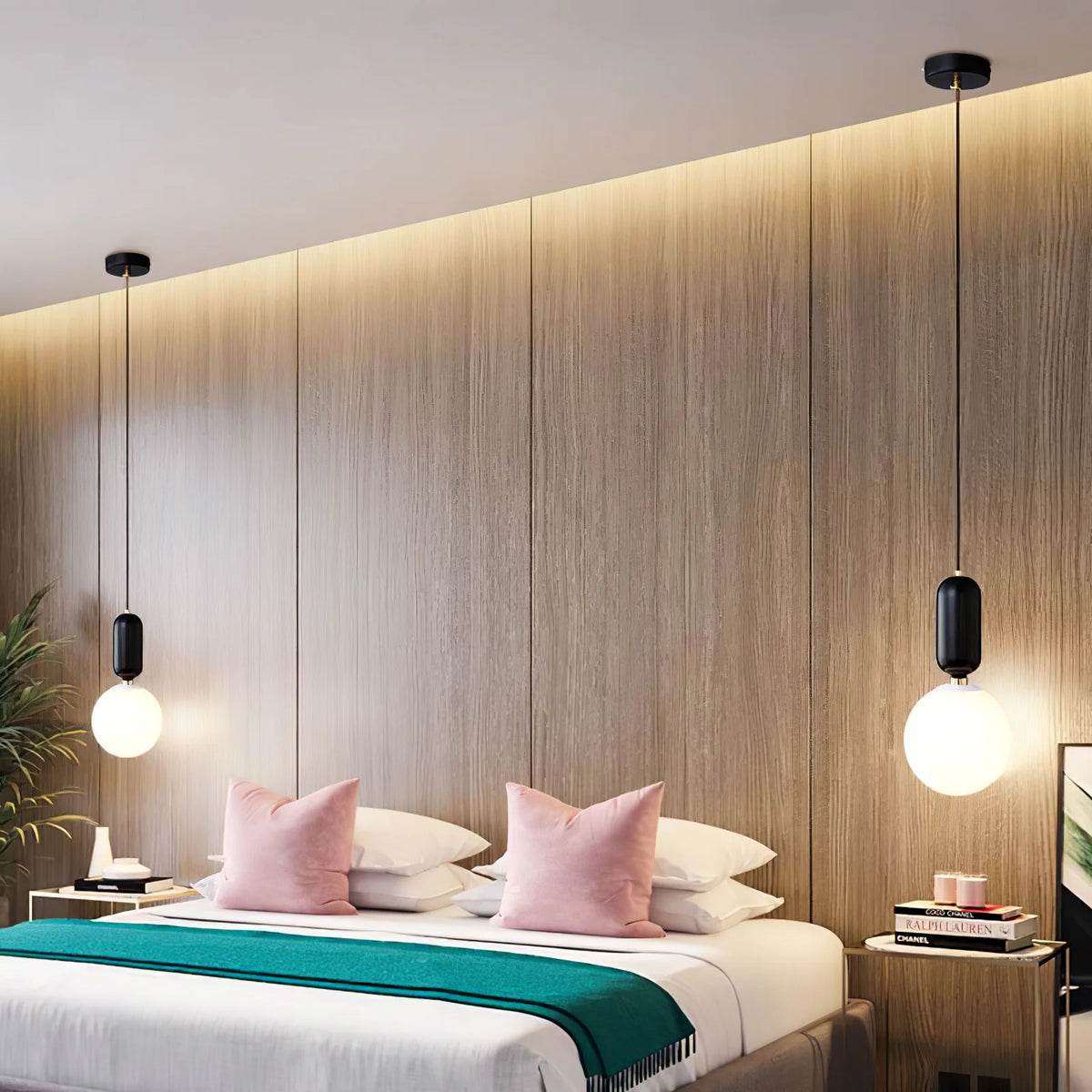 Capsule Globe Pendant Light
