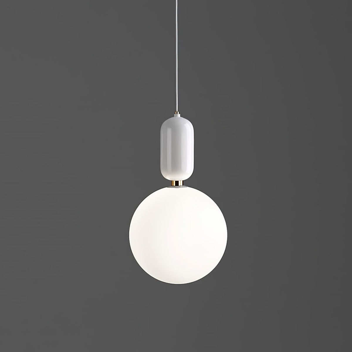 Capsule Globe Pendant Light