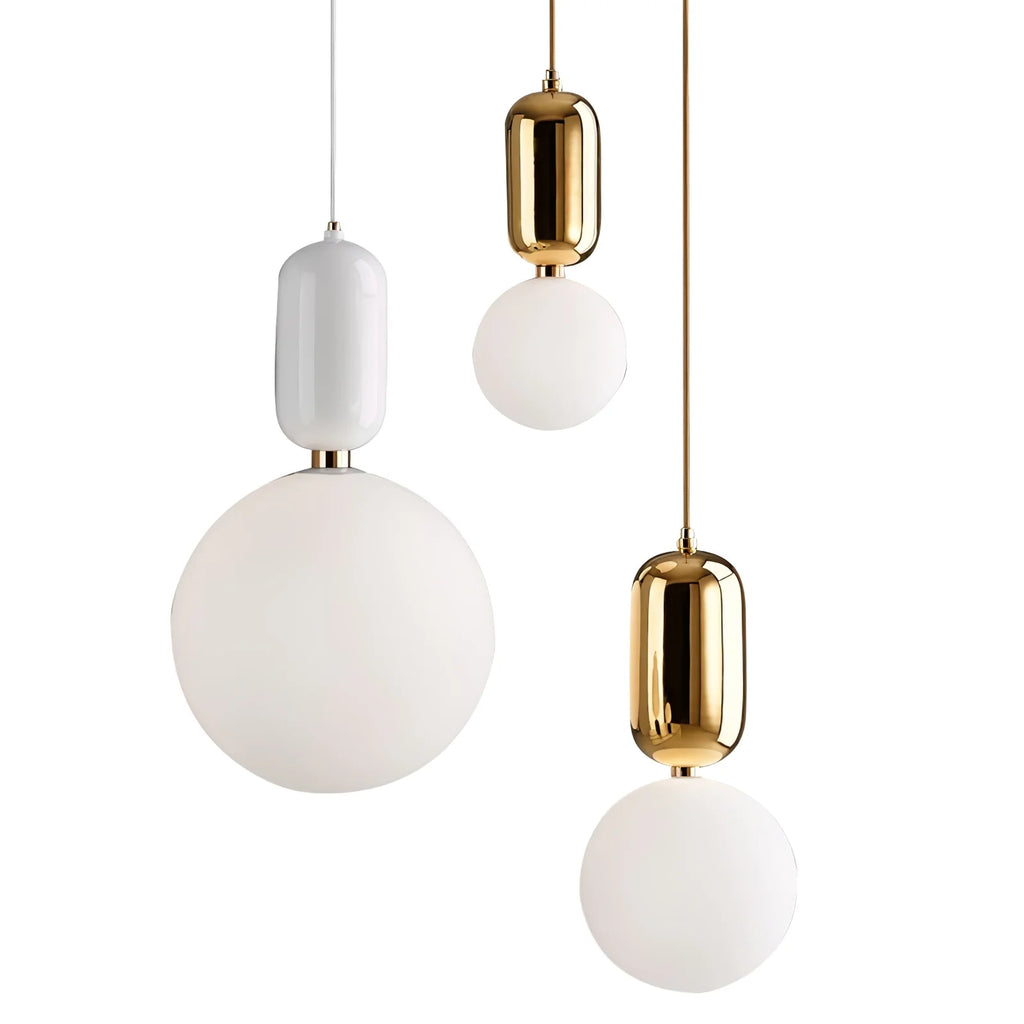 Capsule Globe Pendant Light