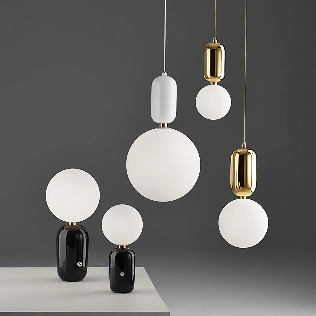 Capsule Globe Pendant Light