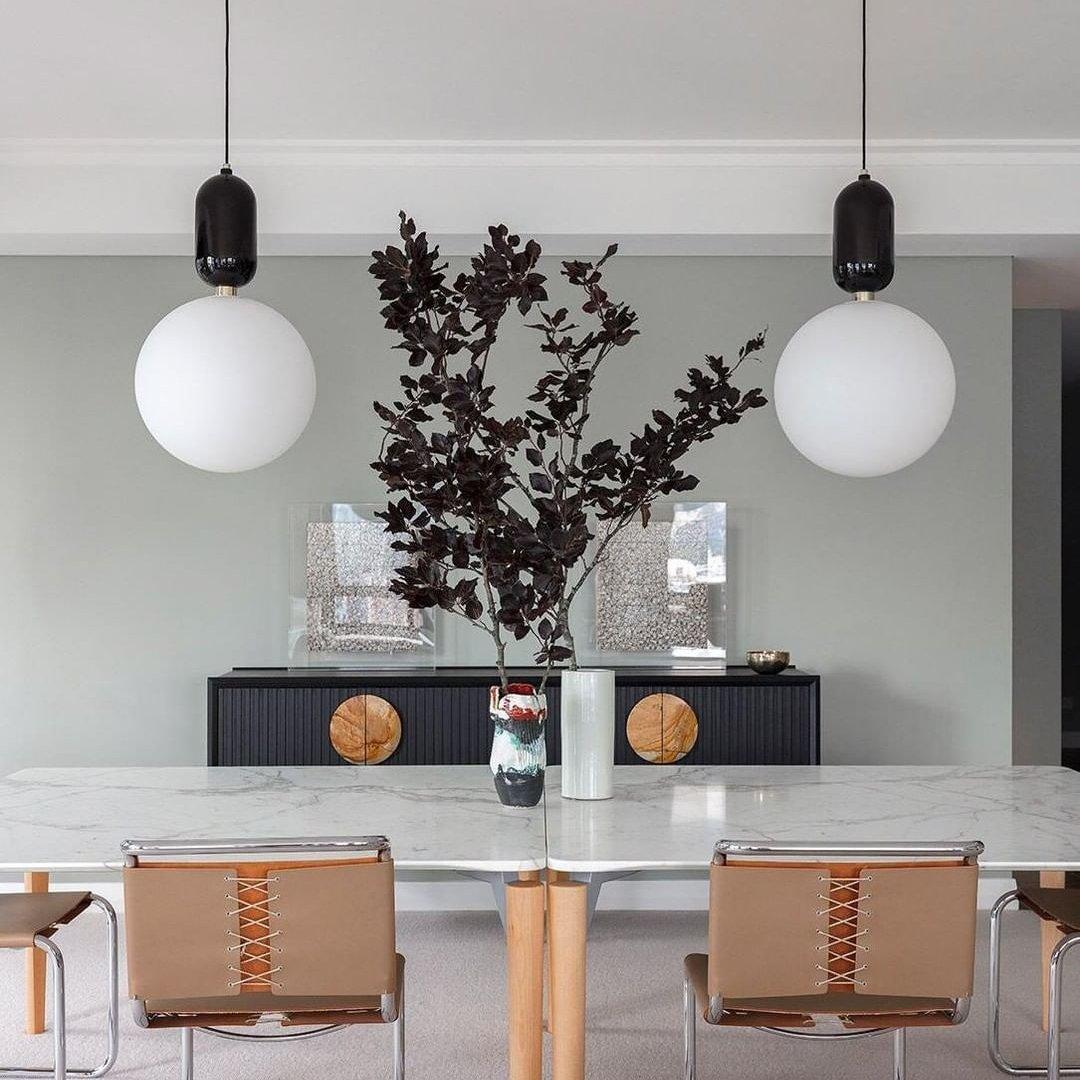 Capsule Globe Pendant Light