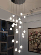 Crystal Bubbles Balls Pendant Lamp