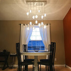 Crystal Bubbles Balls Pendant Lamp