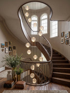 Crystal Bubbles Balls Pendant Lamp