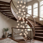 Crystal Bubbles Balls Pendant Lamp