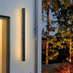 Long Strip Solar Outdoor Sconce