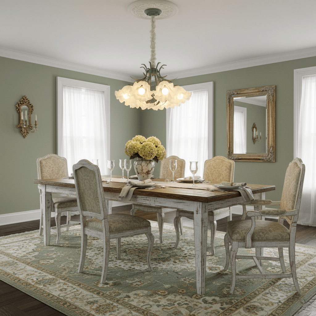 Lily of the Valley Flower Chandelier