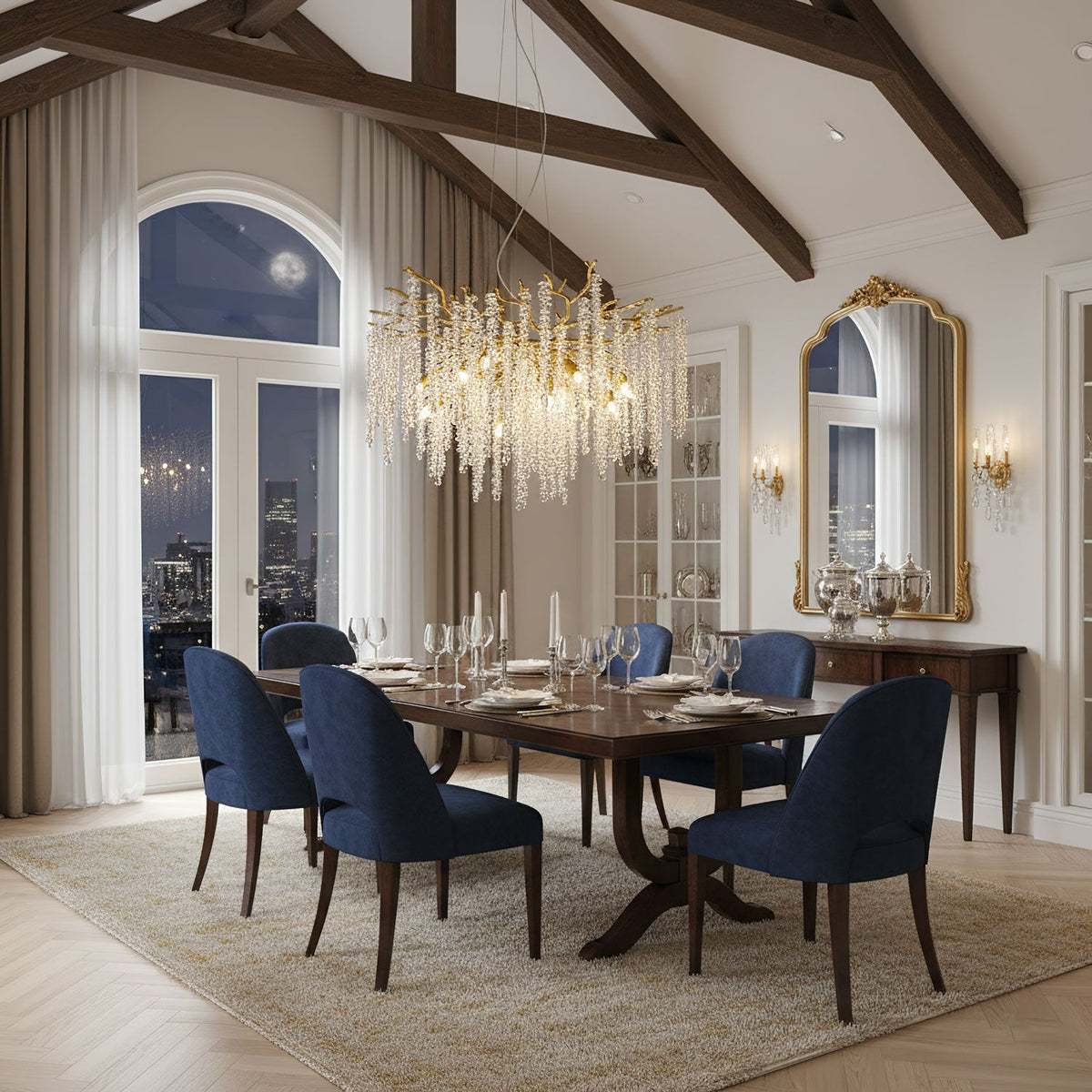 Albero Crystal Chandelier
