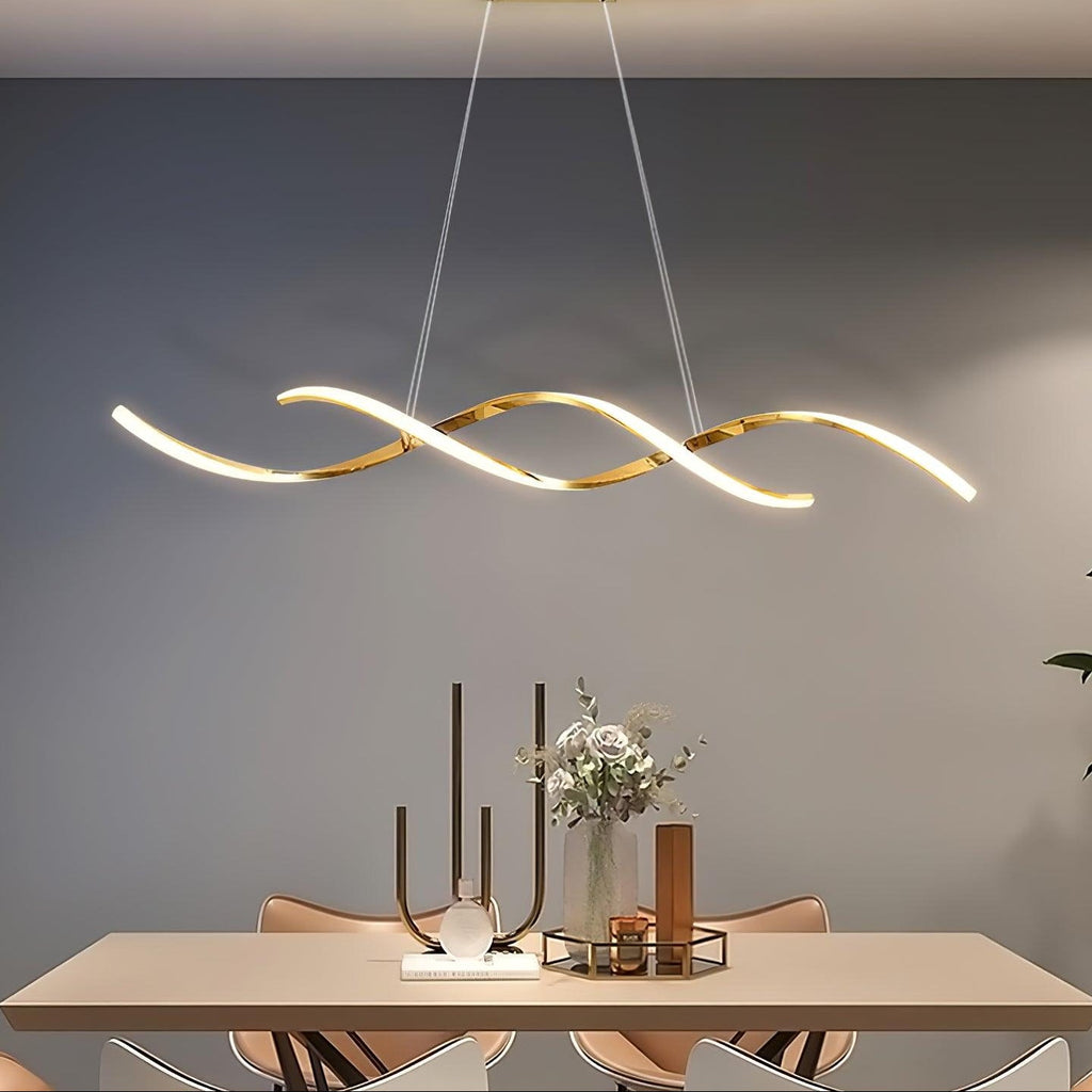 Gentle Waves Pendant Light