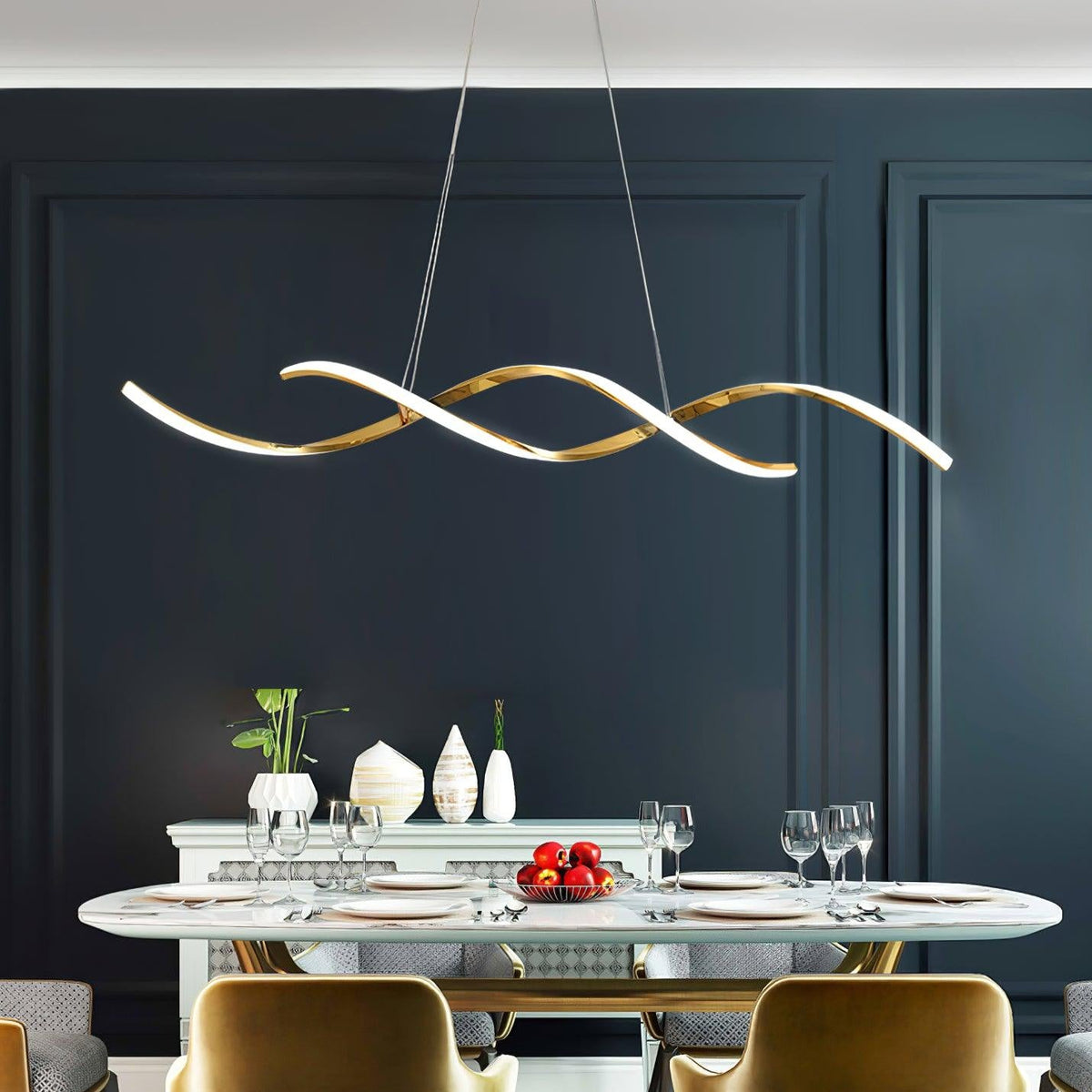 Gentle Waves Pendant Light
