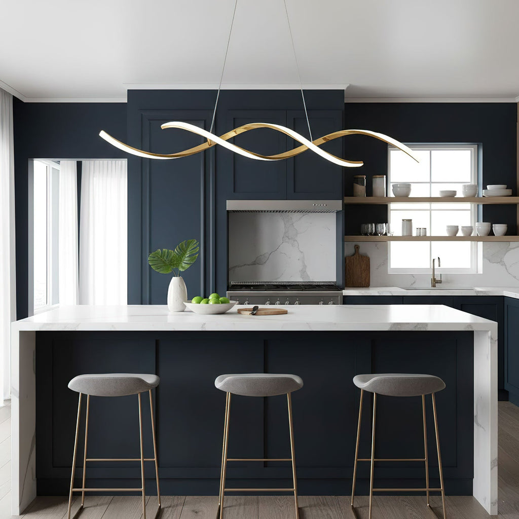 Gentle Waves Pendant Light