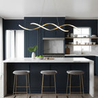 Gentle Waves Pendant Light