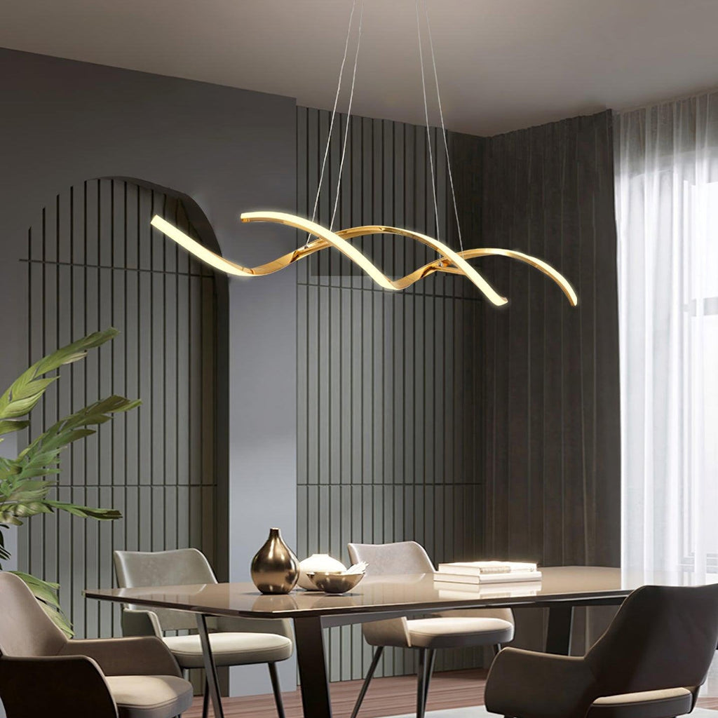 Gentle Waves Pendant Light