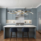 Gentle Waves Pendant Light
