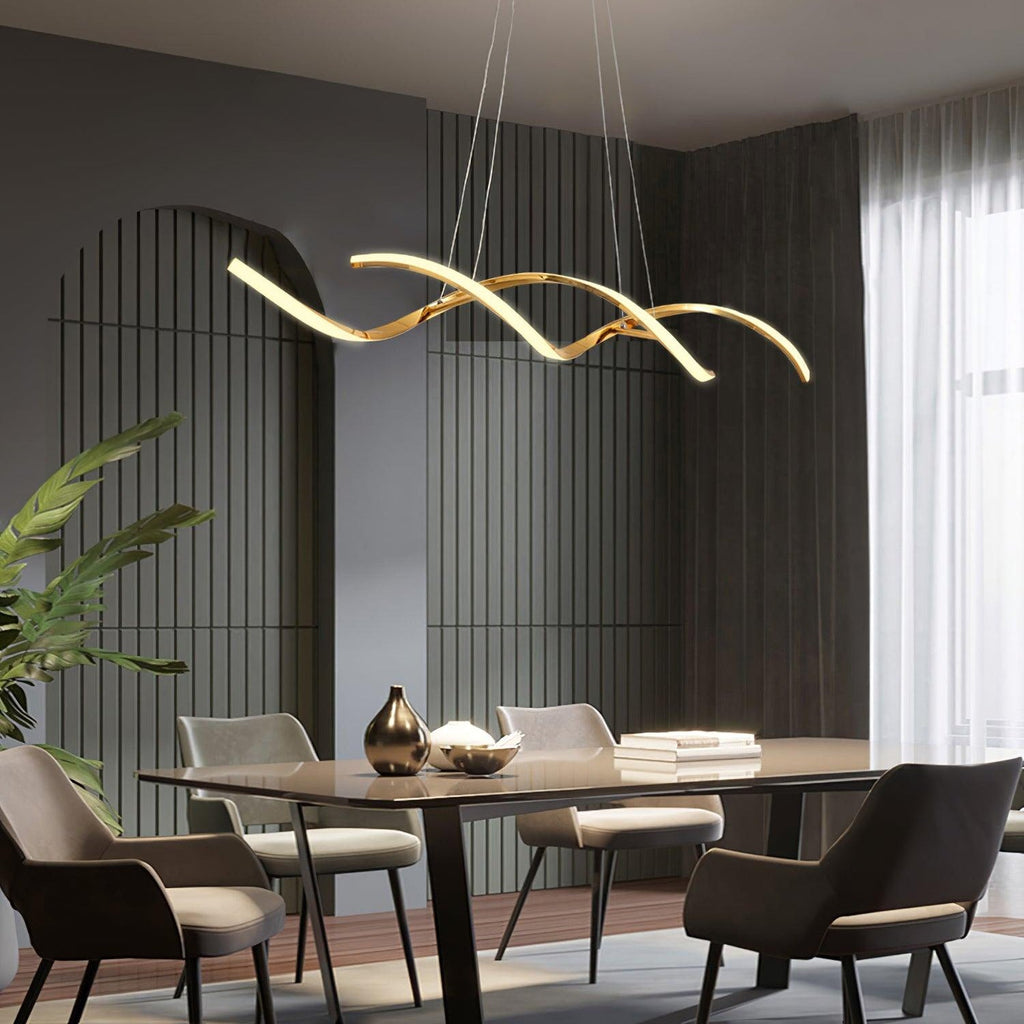 Gentle Waves Pendant Light