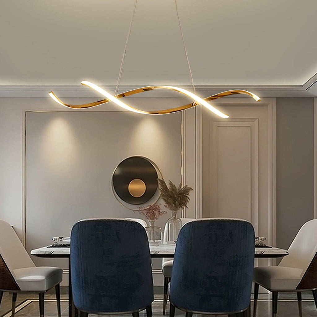 Gentle Waves Pendant Light