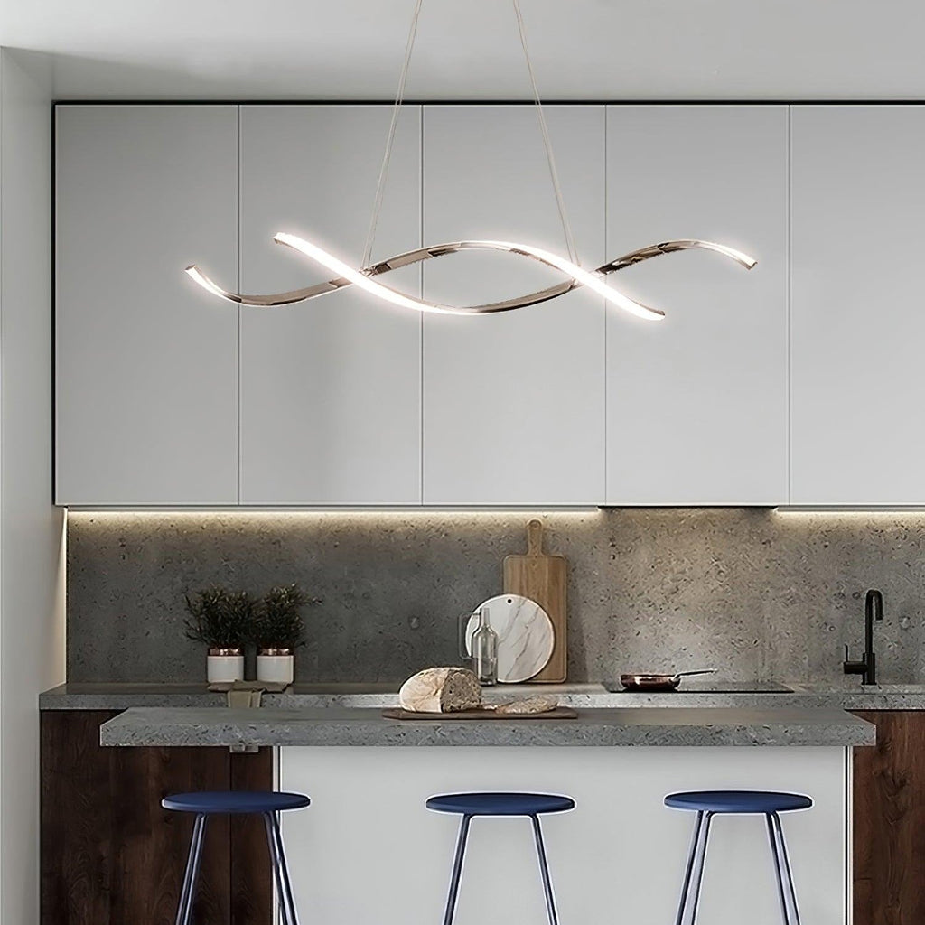 Gentle Waves Pendant Light