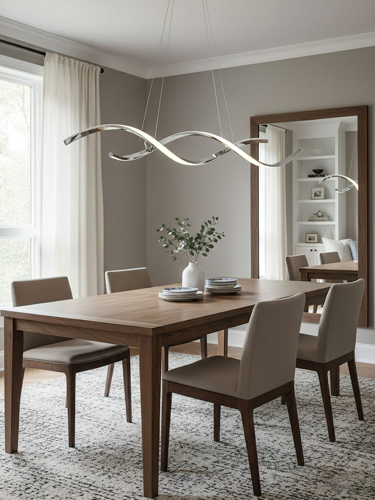 Gentle Waves Pendant Light