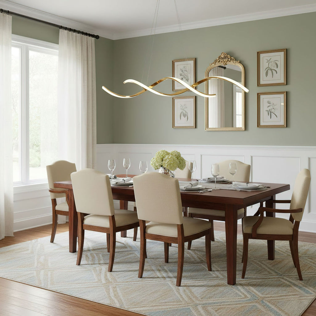 Gentle Waves Pendant Light