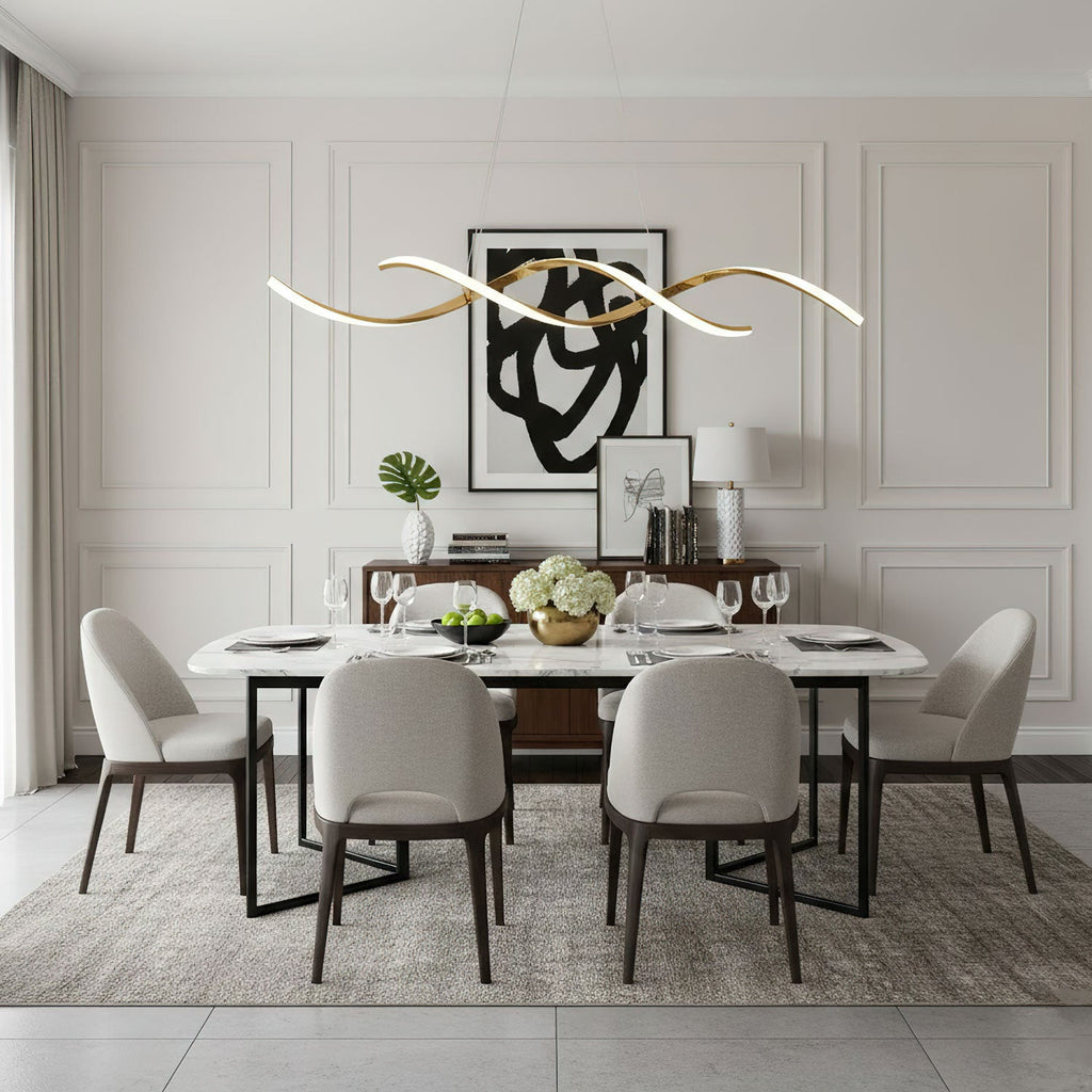 Gentle Waves Pendant Light