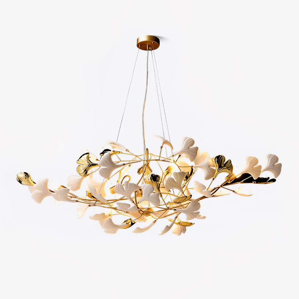 Gingko Cluster Chandelier
