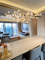 Gingko Cluster Chandelier