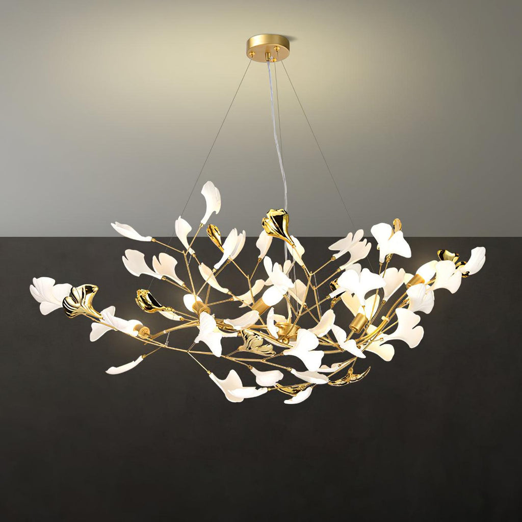 Gingko Cluster Chandelier