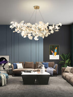 Gingko Cluster Chandelier