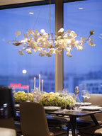 Gingko Cluster Chandelier