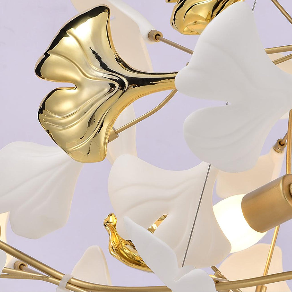 Gingko Cluster Chandelier