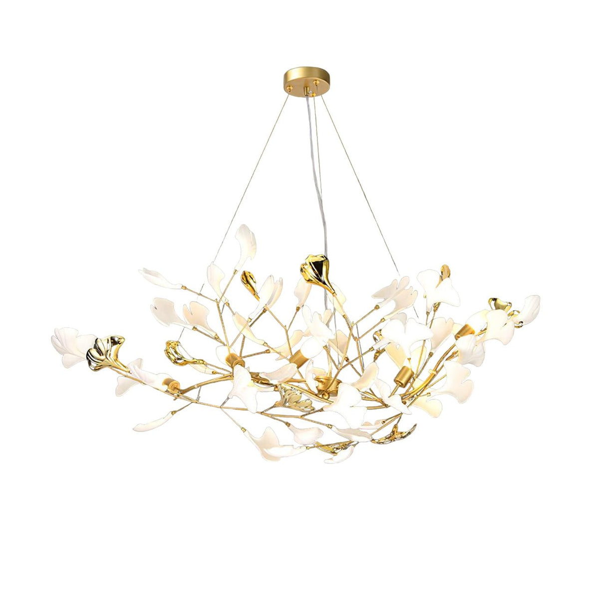 Gingko Cluster Chandelier