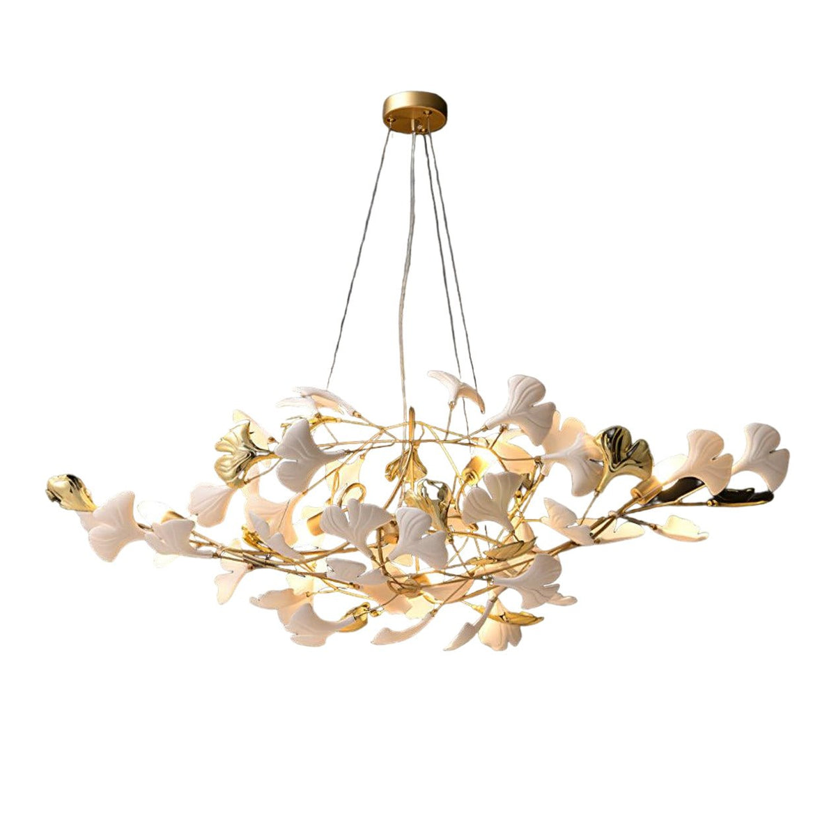 Gingko Cluster Chandelier