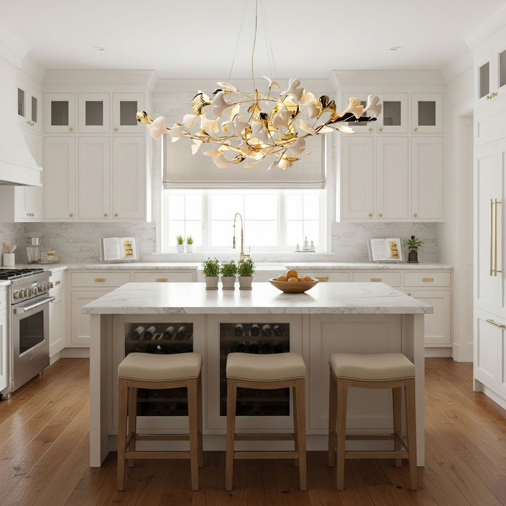 Gingko Cluster Chandelier