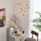 Agate Flake Chandelier